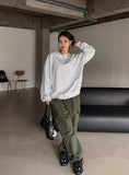 (UNISEX) Wavy Heavy Sweatshirt