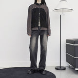 Biker Suede Jumper