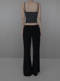 Airy Low Bootcut Pants