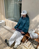 [unisex] Vincu Two-Way String Hood Pintuck Wind Jacket