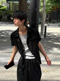Urban Shadow Check Roll-Up Shirt