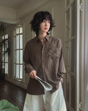 Hazel Linen Overfit Shirt