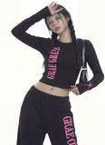 GRAEGRAVE U-Neck Long Sleeve