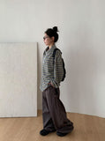 Dotine Pintuck Banding Wide Pants
