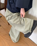 [unisex] Lutima banding string cargo pants