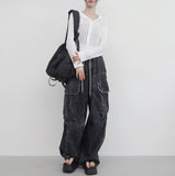 (Unisex) Luzia Washing String Cargo Pants