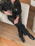 Vir Center Crease Garment Bootcut Denim