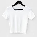 Lume Slim Round Neck Short Sleeve Tee