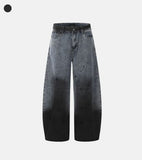 Dirty Spray Balloon Denim