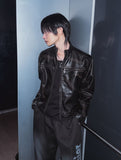 Carter Cross Rivet Vintage Leather Jacket