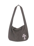 CROSS Embroidered Cotton Canvas Cross Bag