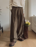 Mayrne Wool Pintuck Slacks