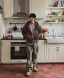 Warp Vintage Dyeing Balloon Cargo Pants