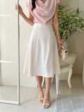 Lepia flared long skirt