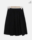 Glen Flare Midi Skirt