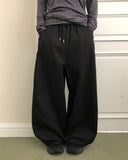 Seren Cross Wide Cotton Banding Pants