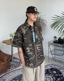 Denib Camo Work Short Sleeve Shirt