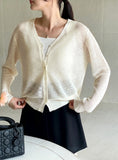 Kerry V-neck Knit Cardigan