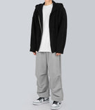 Bed Hood Knit Zip up