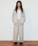 CROSS STUD HOOD ZIP UP