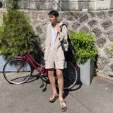 Modi linen blazer jacket