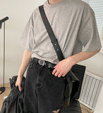 [1+1] Round Basic Short Sleeve Tee