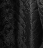 Robin black fur coat