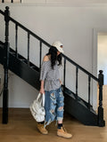 Chif Vintage Damage Bermuda Denim Pants
