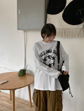 [unisex] Mihato Cat Printing Long Sleeve Tee