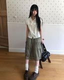 Mahi Frill Short Sleeve Blouse