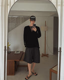 Spud Two-Pintuck Bermuda Slacks