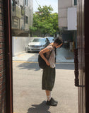 [Fake Layered] James Halter Layered Short Sleeve T-Shirt