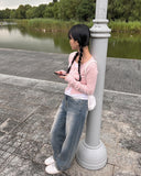 Atu Pastel Button Knit Cardigan
