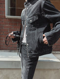 Entry trucker denim jacket