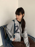 Unan Printing Track Zip-Up
