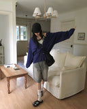 Bizet Salanta Summer See-Through Hooded Long Sleeve Shirt