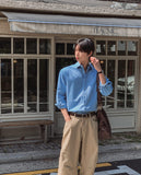 Heron Over Fit Oxford Shirt