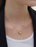 Iceblock Silver Necklace