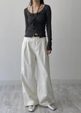 Ravy Shirring Halter Neck T-Shirt