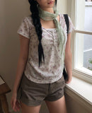 Within Button Short Sleeve T-shirt