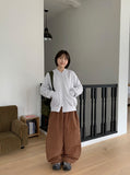 [unisex] Moninki Banding Nylon Wide Pants