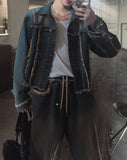 Raven Deki Cropped Denim Jacket