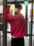 Point wool knit