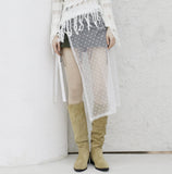 Vne Nylon String Mini Skirt