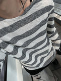 Rivet Stripe Knit Tee