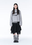 Duffle hoodie short coat