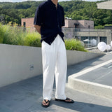 Randy linen belte slacks