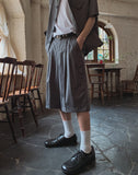 Theo Bermuda Half Slacks