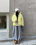 Pebble Heavy Pintuck Balloon Sweatpants