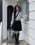 Summer Dot Rain Crop Hood Jumper